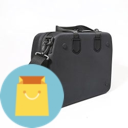 Molded Carrying Travel Bag Storage Case For HP Officejet 200/250 Mobile All-in-One Printer