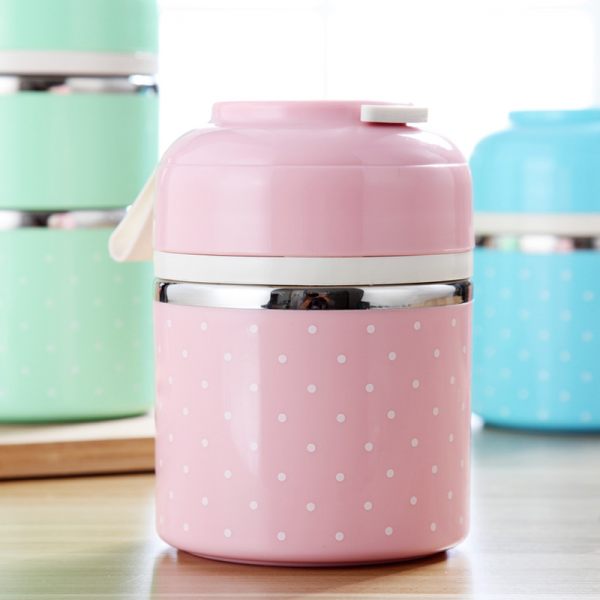 Portable Japanese Lunch Boxs Thermal Insulation Food Containers