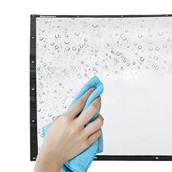 Excelvan 120 Inch 16:9 High Contrast Collapsible PVC HD 4K Portable Projector Screen