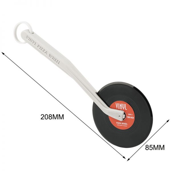 Creative Slicer Record Player Pizza Wheels Cutter CD Pattern