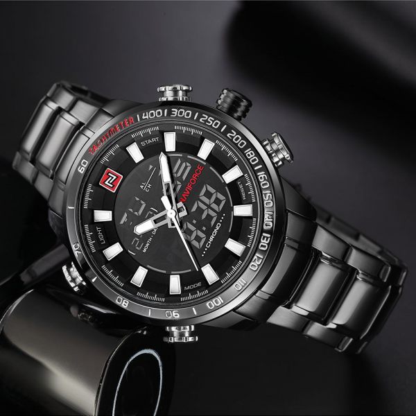 Relogio masculino NAVIFORCE Brand New Fashion Digital Mens Watch