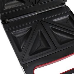 Health and Home Sandwich Maker Toaster with Non-Stick Plates