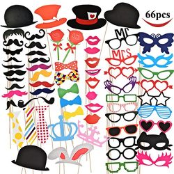 Joyin Toy Photo Booth Props 66 Pieces