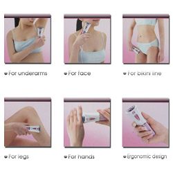 Full Body Personal Care Hair Removal Battery Powered Shaver