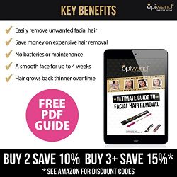 Epiwand Facial Hair Epilator For Women