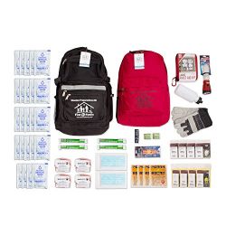 4 Person Premium Survival Kit with 72-Hours of Emergency Preparedness and First Aid Supplies