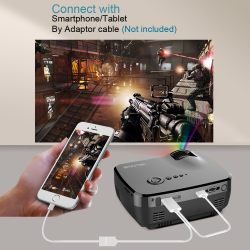 Projector BYINTEK SKY GP70 2018 Hottest Portable Led Projector HD
