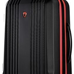 Olympia Apache Ii 21" Carry-on Spinner, Black+Red