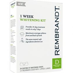 Rembrandt 1 Week Teeth Whitening Kit, 14 Treatments