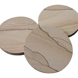 Granisand Natural Sandstone Coasters (Set of 4) (Multicolor)