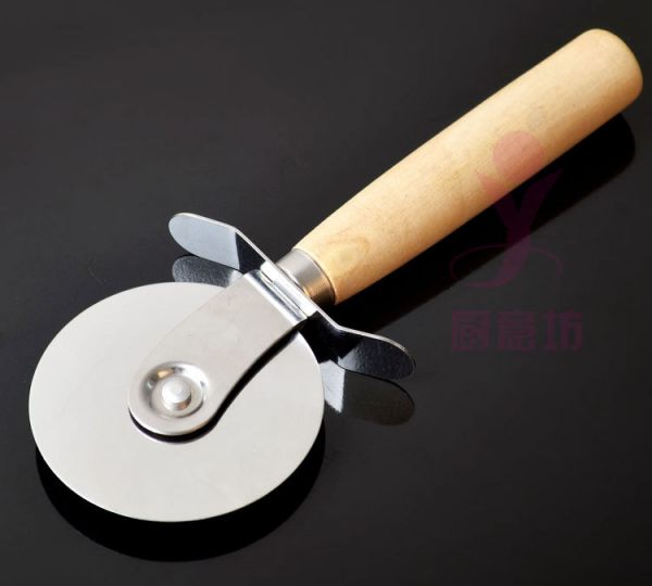 Stainless Steel Pizza Knife Cutter Pastry Pasta Dough Crimper Round Hob Lace Kitchen tools Pizza Wheels scissors food grade