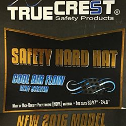 HDPE Hydro Dipped Black Full Brim Hard Hat with Fas-trac Suspension