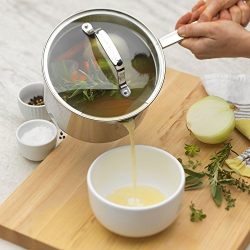 Emeril Lagasse Stainless Steel Saucepan, 3-Quart