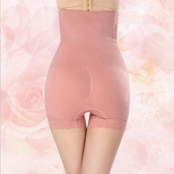 Lightly Seamless Women High Waist Slimming Tummy Control Knickers Pantie