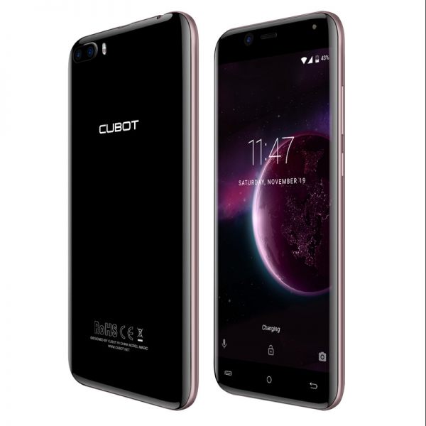 Original Cubot Magic Curved Display Quad Core Rear Dual Cameras Smartphone