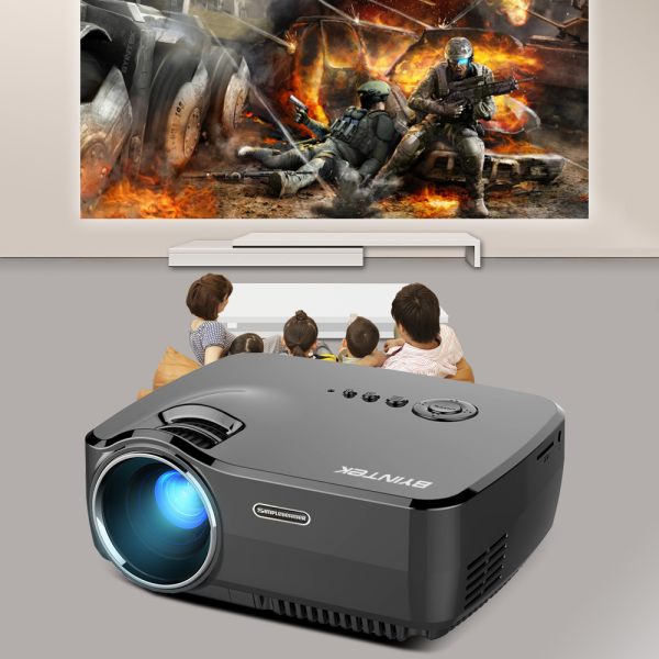 Projector BYINTEK SKY GP70 2018 Hottest Portable Led Projector HD