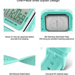 Sport Watch Water Resistant Outdoor Electronic Big Face Silicone Teen Girls