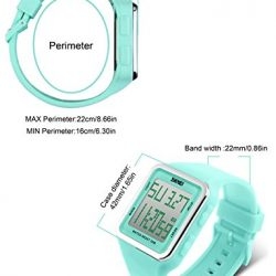Sport Watch Water Resistant Outdoor Electronic Big Face Silicone Teen Girls