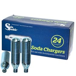 Co2 Soda Chargers Compatible with SodaSparkle Home and Cuisinart
