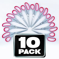 Best 8 Inch Stainless Steel Blade Scissors, Pack of 10