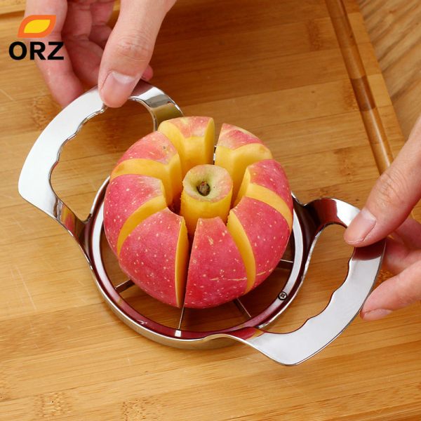 ORZ Apple Cutter Steel Slicer Vegetable Fruit