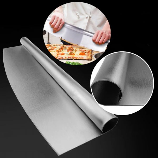 Aomily Stainless Steel Pizza Cutter Home Canteen