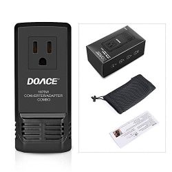 DOACE 1875W Universal Worldwide Travel Adapter and Converter