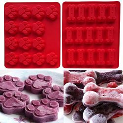 AxeSickle 2 Pack Set (Puppy) Silicone Baking Molds