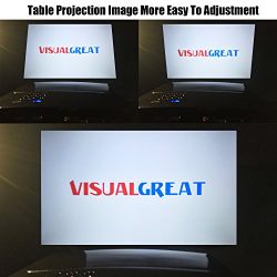 VisualGreat GP80 Projector, Portable Size 2017 Top Game Video Entertainment