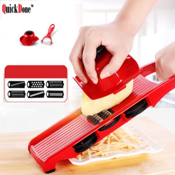 QuickDone Plastic Vegetable Fruit Slicers & Cutter