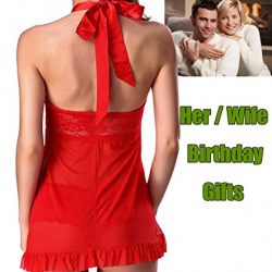 Women's Open Back Chemise Lace Babydoll Sleepwear