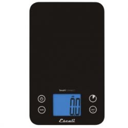 Escali Smart Connect Bluetooth Kitchen Scale, 11-Pound