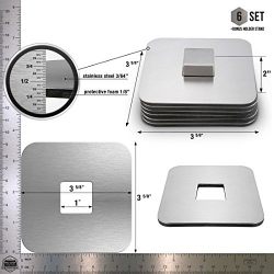 Stainless Steel Table Coaster Set
