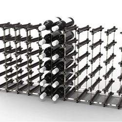 NOOK Wine Rack - Easy 2 Step Assembly, Capacity: 60 Bottles