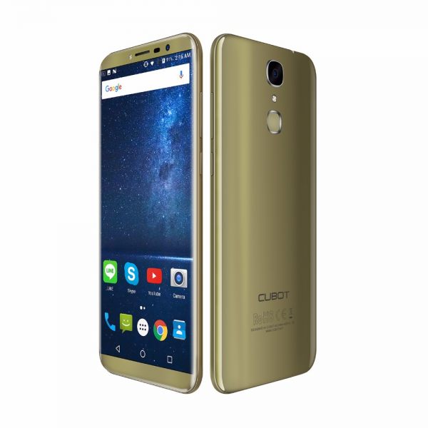 Cubot X18 Fingerprint 5.7" HD 18:9 Quad Core 3GB RAM