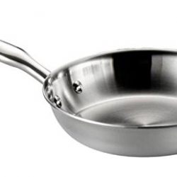 T-fal Tri-ply Stainless Steel Multi-clad Dishwasher Safe Oven Safe Cookware Set, 12-Piece, Silver