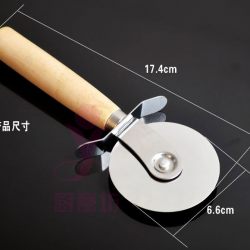 Stainless Steel Pizza Knife Cutter Pastry Pasta Dough Crimper Round Hob Lace Kitchen tools Pizza Wheels scissors food grade