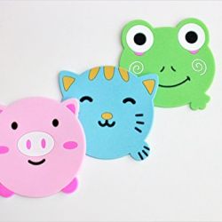 Cute and Funny Best Table Top Cup Coaster for Drinks Set of 4