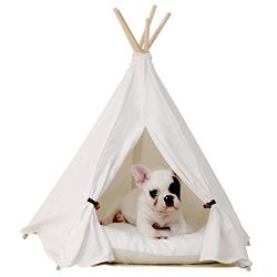 Little dove Pet Teepee Dog(Puppy) & Cat Bed