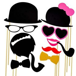 Props On A Stick Mustache Photo Booth