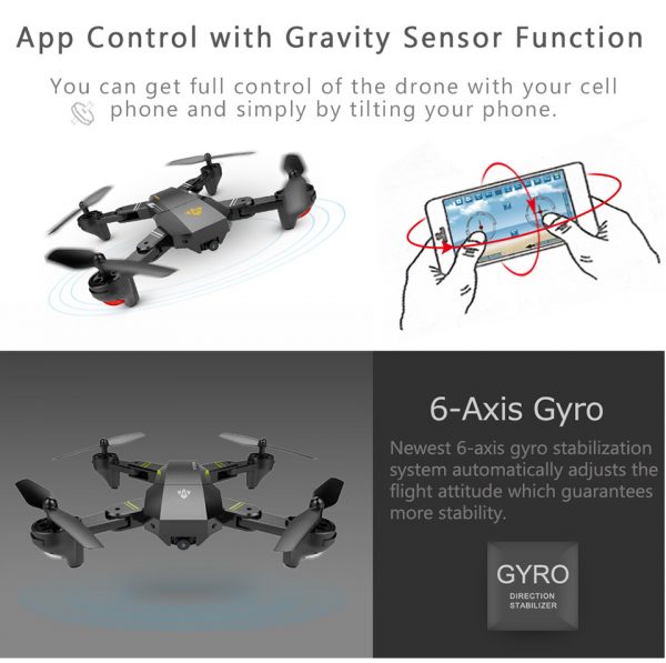 XS809HW PFV RC Quadcopter RC Drone With WIFI Camera