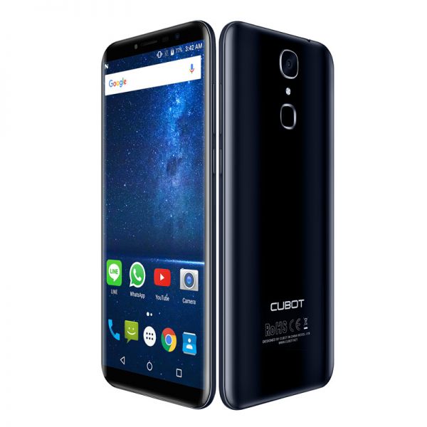 Cubot X18 Fingerprint 5.7" HD 18:9 Quad Core 3GB RAM