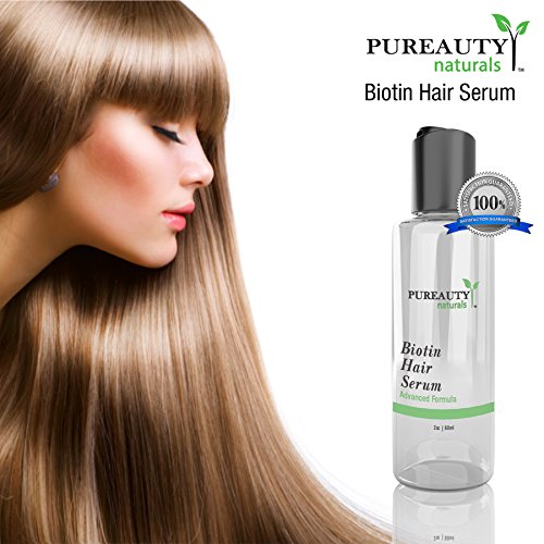 Biotin Hair Growth Serum by Pureauty Naturals Best Offer ...