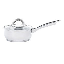 Heim Concept 12-Piece Induction Ready Stainless Steel Cookware Sets with Glass Lid