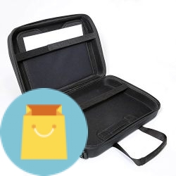 Molded Carrying Travel Bag Storage Case For HP Officejet 200/250 Mobile All-in-One Printer