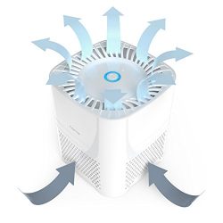 Portable Quiet Mini Air Purifier Ionizer to Reduce Mold, Odor, Smoke