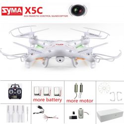 Original Syma X5c Drone With Camera Drone Headless Mode Rc
