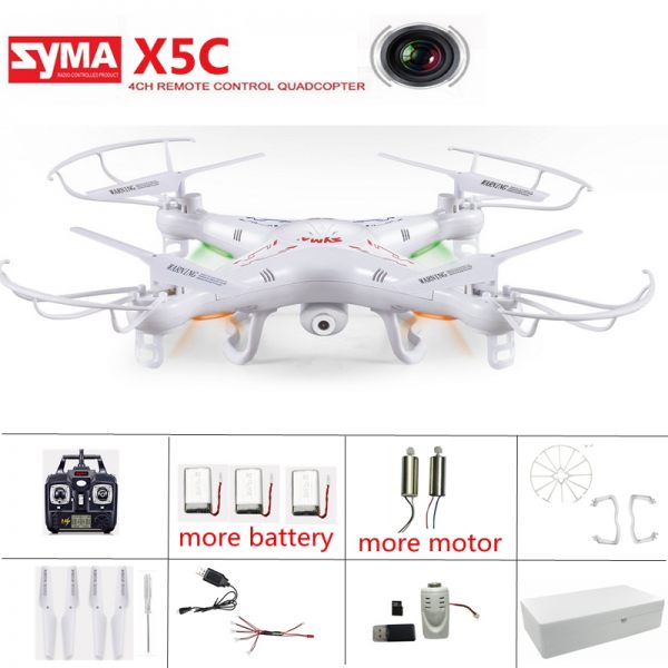 Original Syma X5c Drone With Camera Drone Headless Mode Rc
