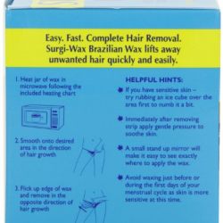 Surgi-wax Brazilian Waxing Kit For Private Parts
