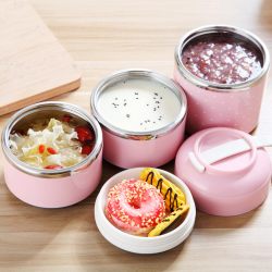 Portable Japanese Lunch Boxs Thermal Insulation Food Containers